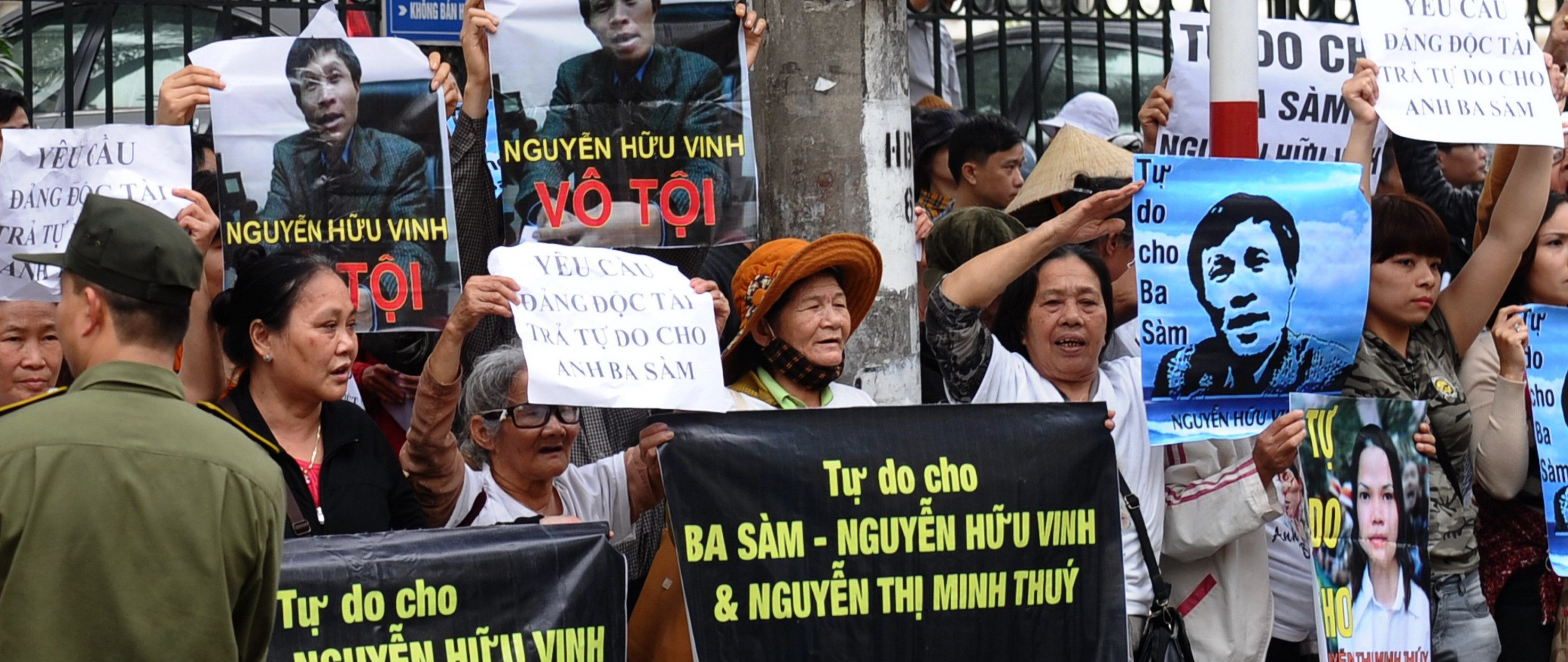 Vietnam, human rights defenders and activists, detention