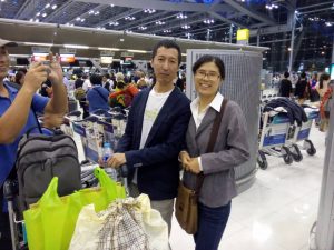 宋志宇与太太在泰国