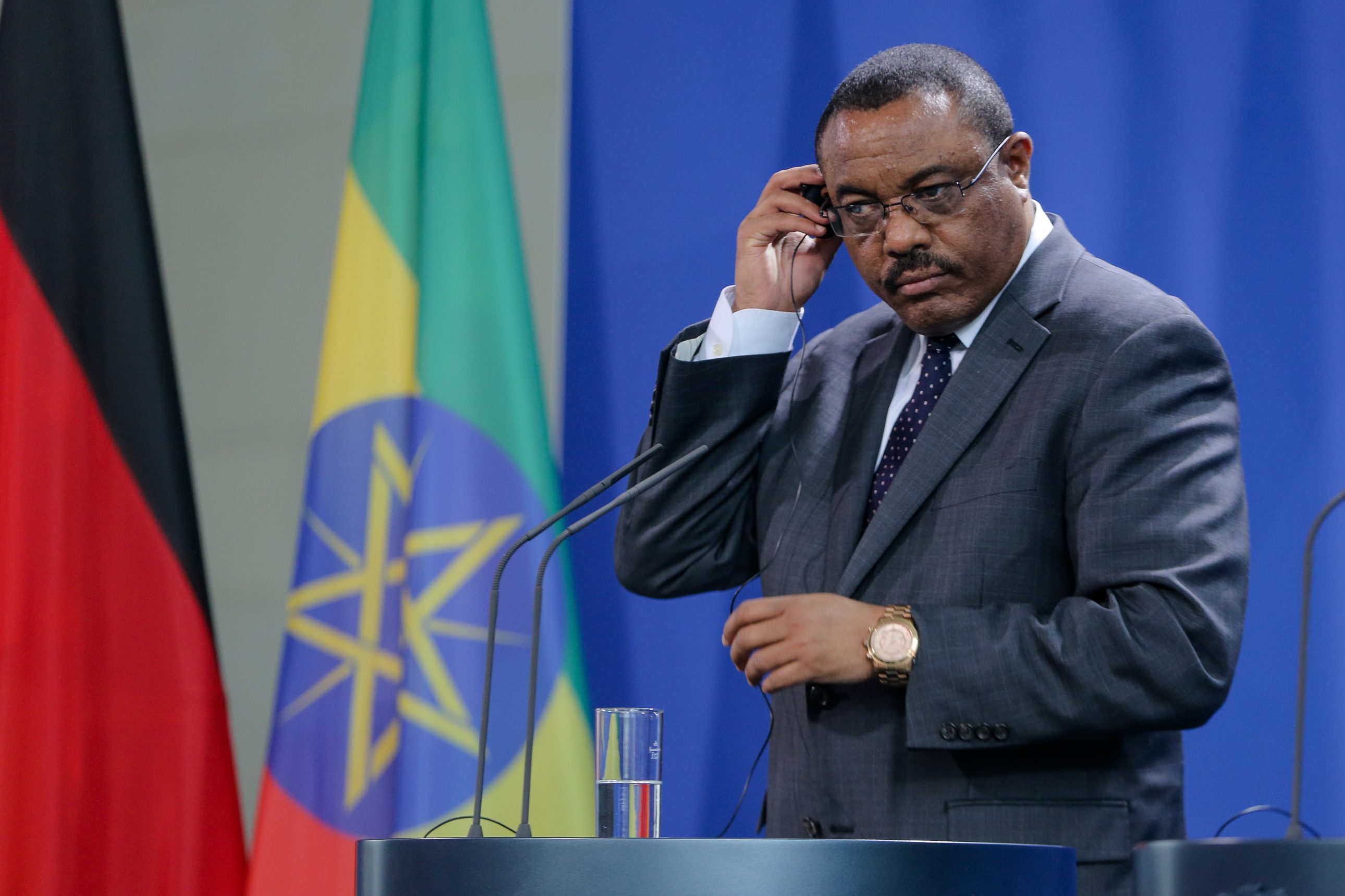 Ethiopian Prime Minister Desalegn Visits Berlin