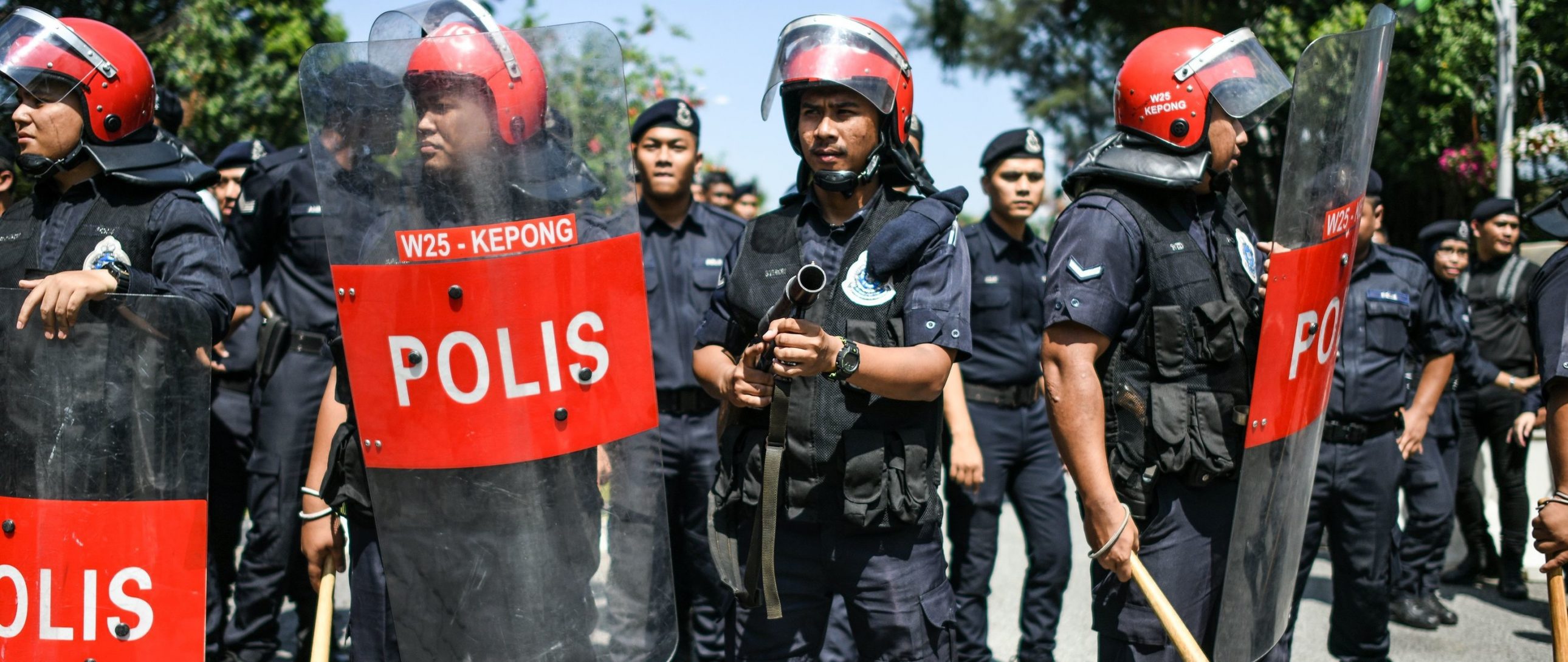 马来西亚 抗议 警察