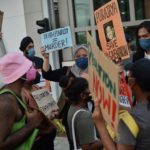 Activists protest against the planned execution of Nagaenthran K. Dharmalingam,